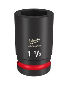MLW49-66-6512 image(0) - SHOCKWAVE Impact Duty&trade; 1" Drive 1-1/2" Deep 6-Point Socket