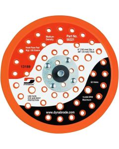 DYB56321 image(0) - Dynabrade 6 VAC DISC PAD HOOK-FACE 52 HOLES 3/8 THICKNESS