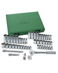 SKT94549 image(0) - S K Hand Tools 49 Pc. 3/8" Thru 7/8" Plastic Storage Case