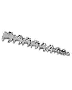 WLMW453 image(0) - OPEN END CROWFOOT WRENCH SET 10 PC SAE