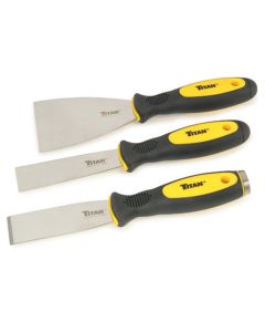 TIT17000 image(0) - TITAN 3-PC ERGONOMIC HANDLE SCRAPER SET