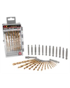 WLMW9040 image(0) - Wilmar Corp. / Performance Tool 28pc Drill Bit and Driver Set