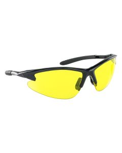 SAS540-0605 image(0) - DB2 Safe Glasses w/ Black Frame and Yellow Lens in Polybag