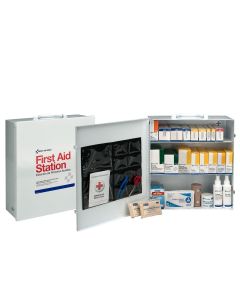 FAO6155 image(0) - First Aid Only 3 Shelf First Aid Metal Cabinet