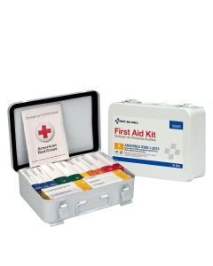 FAO90568 image(0) - First Aid Only 16 Unit First Aid Kit ANSI A  Metal Case