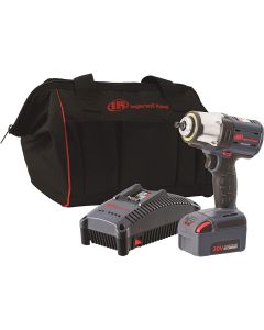 IRTW5133-K12 image(0) - Ingersoll Rand 20V Mid-torque 3/8" Cordless Impact Wrench Kit, 550 ft-lbs Nut-busting Torque, 1 Battery and Charger