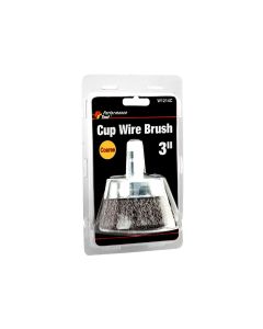WLMW1214C image(0) - Wilmar Corp. / Performance Tool 3" Cup Wire Brush - Coarse
