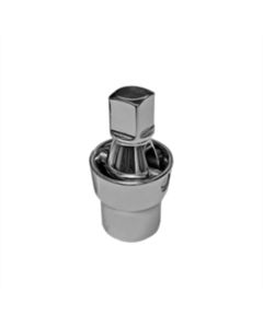 VIMUJ456 image(1) - VIM Tools 3/8 Inch Smooth 45 Degree U-Joint Socket Adapter 1/4 Inch Square Drive