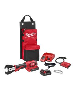 MLW2678-22 image(0) - M18 FORCE LOGIC 6T Utility Crimper Kit with D3 Grooves "Snub Nose"
