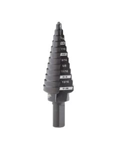 MLW48-89-9204 image(0) - Milwaukee Tool #4 STEP DRILL BIT 3/16" - 7/8 IN.