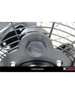 KTI77720 image(5) - K Tool International 20" 4-way Tilting High Velocity Industrial Floor Fan