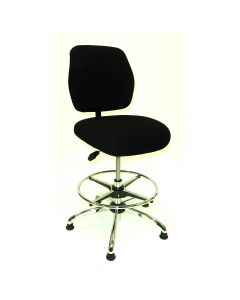 LDS1010446 image(0) - LDS (ShopSol) ESD Chair - Medium Height -  Economy Black