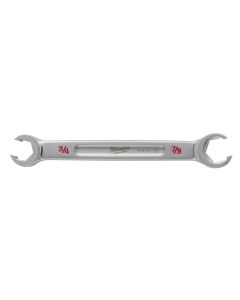 MLW45-96-8300 image(0) - Milwaukee Tool 1/4" X 5/16" Double End Flare Nut Wrench