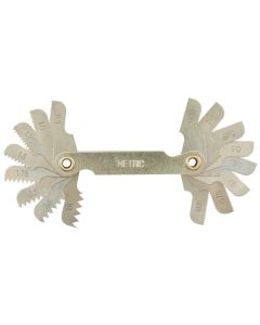 MLW49-57-5012 image(2) - Milwaukee Tool 0.35-3.00 mm Metric Thread Pitch Gauge