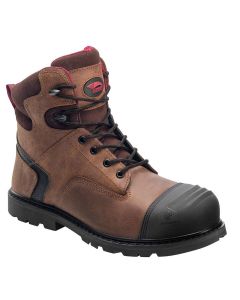 Avenger Work Boots Spike Series - Men's Boots - Carbon Nano-Fiber Toe - IC|EH|SR - Brown/Black - Size: 12W