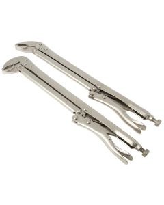 JSP99591 image(0) - J S Products (steelman) 2pc XL Locking Pliers Set