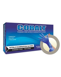 MFXN192-CASE image(0) - Microflex GLOVE COBALT N19 NITRILE M