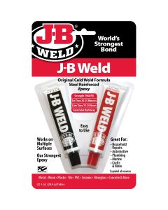 JBW8265S image(0) - J B Weld J-B Weld 8265S Original Cold-Weld Steel Reinforced Epoxy - 2 oz.
