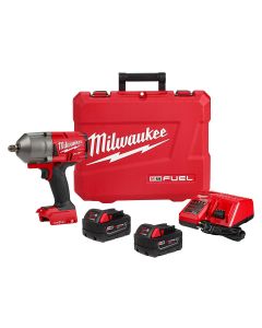 MLW2862-22R image(0) - Milwaukee Tool M18 FUEL  w/ ONE-KEY High Torque Impact Wrench 1/2" Pin Detent Kit