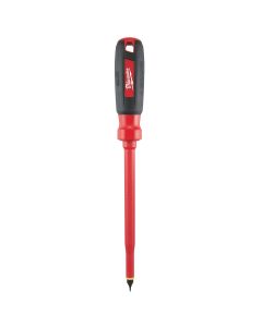 MLW48-22-2222 image(0) - Milwaukee Tool 5/16" Slotted - 7" 1000V Insulated Screwdriver