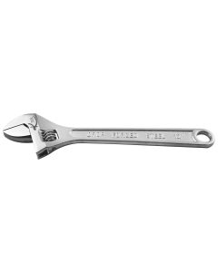 Adjustable Wrench - 12-inch Jaw capacity: 1-1/2"