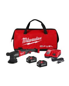 MLW2684-22HD image(0) - Milwaukee Tool M18 FUEL 15mm Random Orbital Polisher Kit