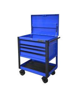EXTEX3304TCBLBK image(0) - 33" 4DR DELUXE CART W BUMPERS BLUE W/BLACK