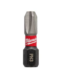 MLW48-32-4882 image(0) - Milwaukee Tool SHOCKWAVE Impact Phillips #3 Insert Bits (Bulk 250)