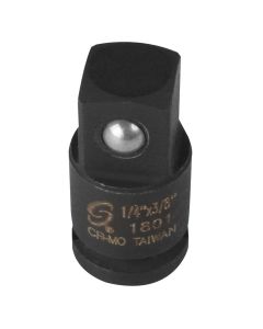 SUN1801 image(1) - Sunex SOCKET ADAPTER IMPACT 1/4IN. FEMALE 3/8IN. MALE