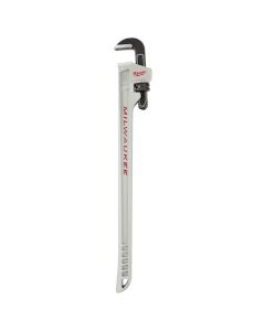 MLW48-22-7213 image(0) - 10L Aluminum Pipe Wrench with POWERLENGTH Handle