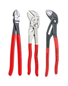 KNP9K0080117US image(0) - KNIPEX 3 PC 10" Pliers Set