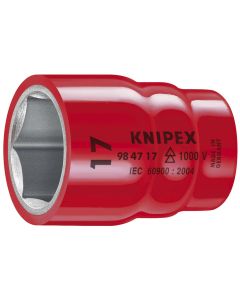 KNP984716 image(0) - KNIPEX HEX SOCKET, 1/2IN-1,000V INSLTD 16 MM