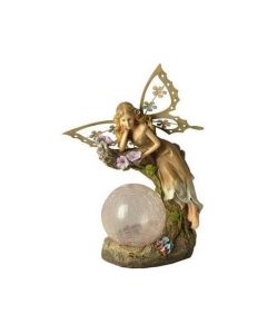 ECI91352 image(0) - Garden Fairy with Globe LED