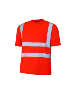 SRWV1054050U-3XL image(0) - Pioneer Pioneer - Birdseye Safety T-Shirt - Hi-Viz Orange - Size 3XL