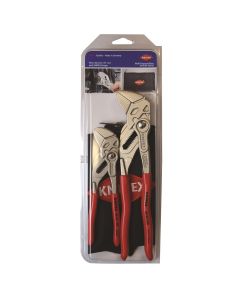 KNP9K0080109US image(0) - KNIPEX 2PC PLIERS WRENCH SET WITH KEEPER POUCH