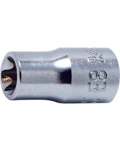 KKN2425-E5 image(0) - Ko-ken USA 1/4 Sq. Dr. TORX&Acirc;&reg; E5 Socket - Length 22mm