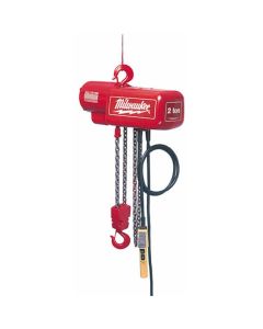 MLW9566 image(1) - Milwaukee Tool 1 Ton Electric Chain Hoist