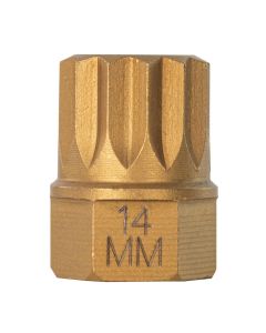 Mayhew No. 14 Triple Square Dual Drive Bit, 1/2" Drive