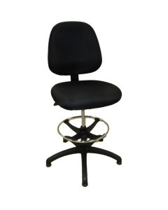 LDS1010574 image(0) - Workbench Big & Tall Chair Fabric 400 lbs Capacity