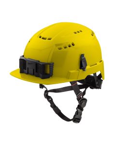 MLW48-73-1322 image(0) - Yellow Front Brim Vented Safety Helmet - Type 2, Class C