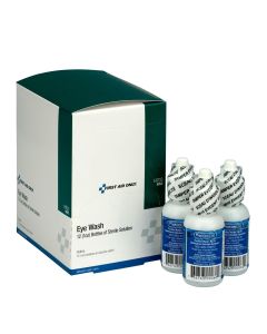 FAOH703 image(0) - First Aid Only Eyewash Bottle Screw Cap 1 oz. 12/box
