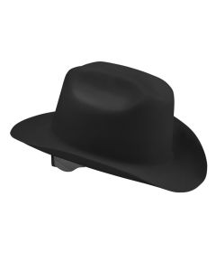 Jackson Safety - Hard Hat - Western Outlaw Series - Full Brim Cowboy Hat - Black - (4 Qty Pack)