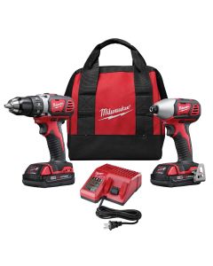 MLW2691-22 image(0) - 2-PC M18 COMP LITHIUM ION DRILL/DRIVER IMP WRENCH COMBO (2) BATT KIT