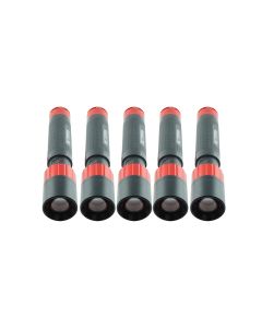 KTI73368-5PK image(0) - K Tool International 5 pack of Rechargeable 250 Lumen Flashlight CREE LED XPG