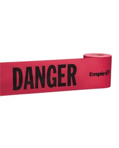 MLW77-0204 image(0) - 200 ft. Red Barricade Tape - Danger/Peligro