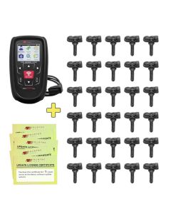 Bartec USA Bartec Tech550PRO Tool w/OBDII Cable, and 30 RITE-SENSORS with rubber stems only