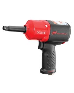 IRT2135QTL-2 image(0) - Ingersoll Rand 1/2 Inch Air Impact Wrench, 2 Inch Ext Anvil, Quiet, 780 ft-lb Torque, Friction Ring Retainer, Pistol