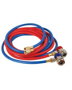 FJC6448 image(0) - FJC R-134a Premium Charging Hose and Coupler Set