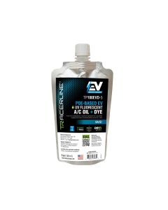 TRATP100EVD-5 image(0) - 5 oz (148 ml) foil pouch POE-Based A/C oil with fluorescent dye for electric vehicles (compatible with R-1234yf and R-134a systems)