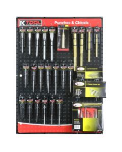 KTI0831 image(0) - K Tool International Punch & Chisel Display